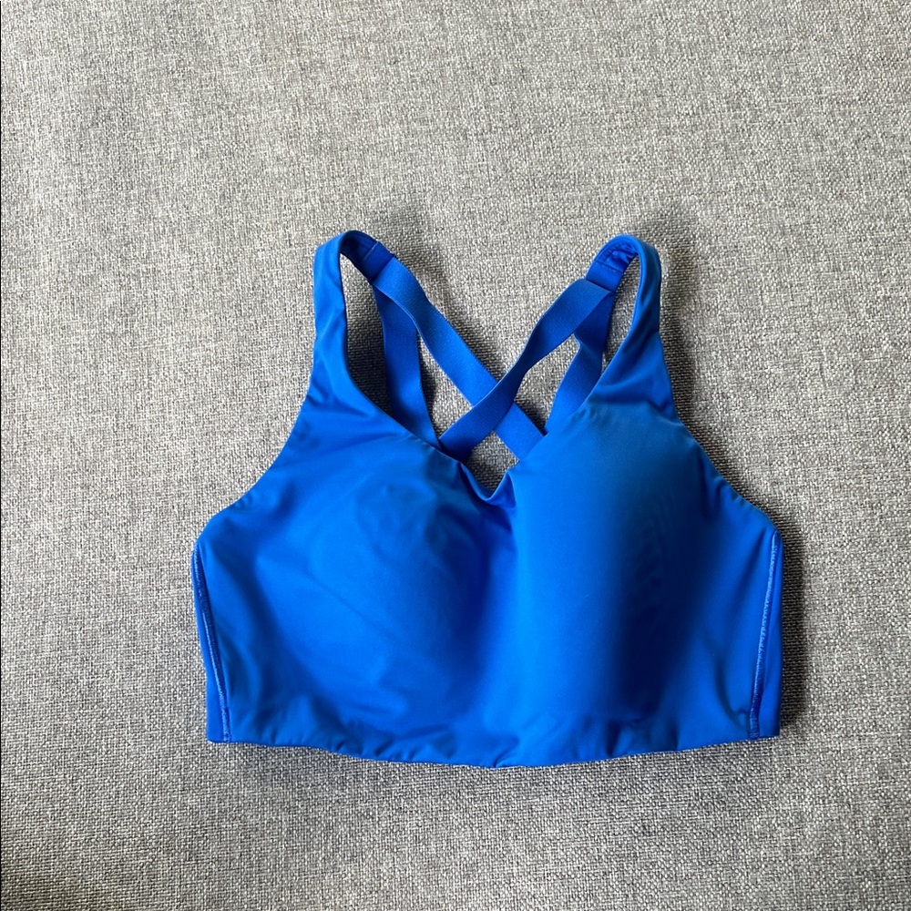 lululemon athletica Blue Crossback Sports Bra